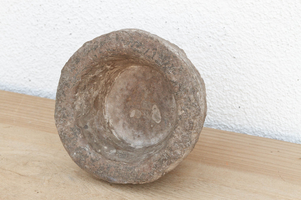 Organic Modern Hewn Stone Bowl