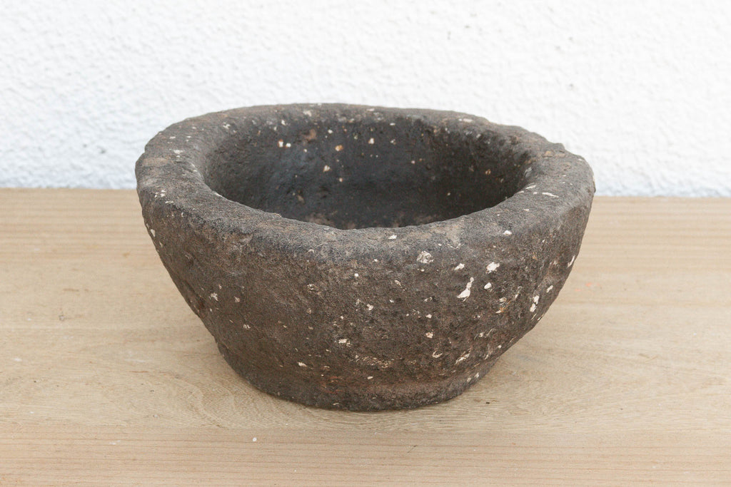 Antique Country Kitchen Stone Bowl