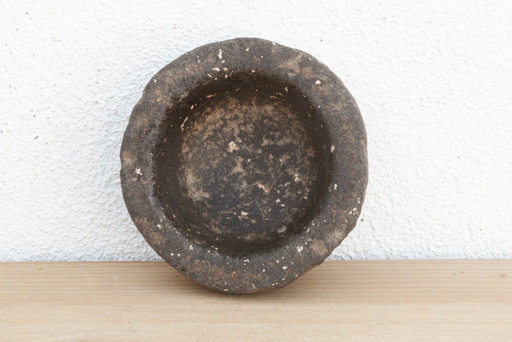 Antique Country Kitchen Stone Bowl