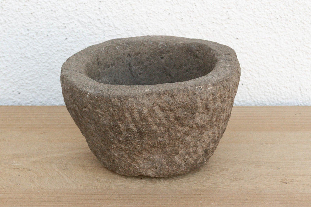 Large Stone Apothecary Mortar Bowl