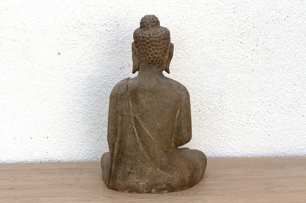 Old Stone Peaceful Garden Buddha