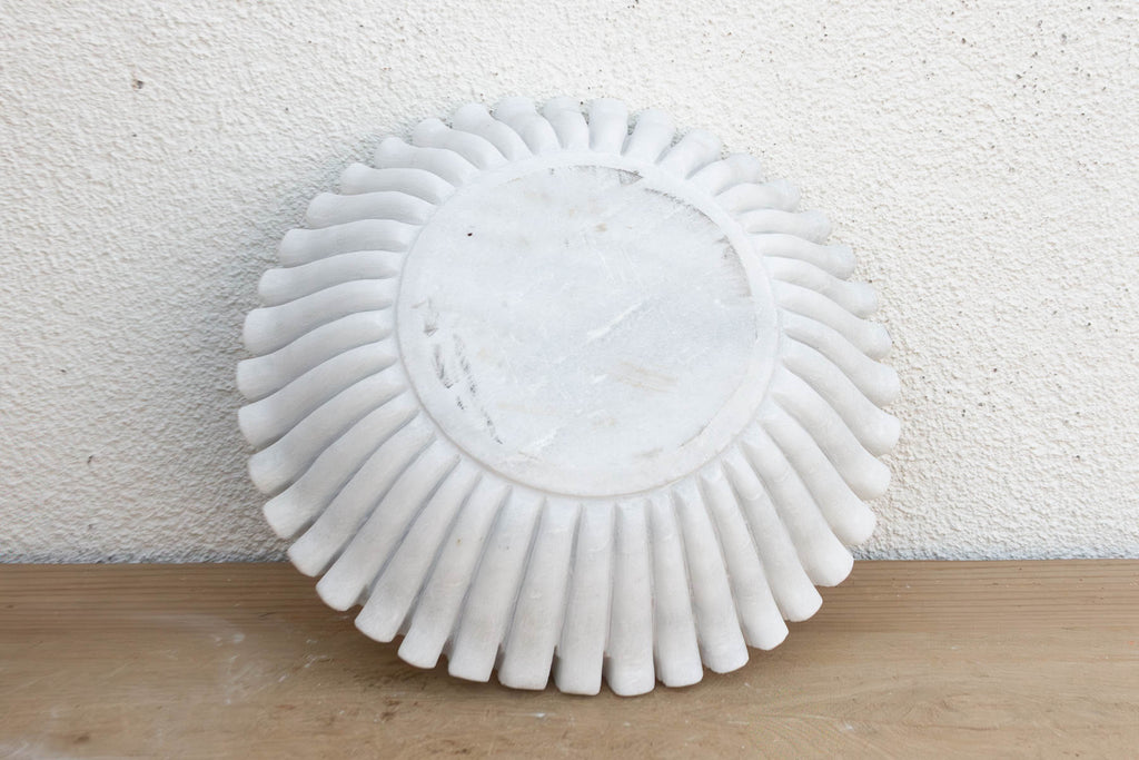 Hand-carved Large Marble Centerpiece