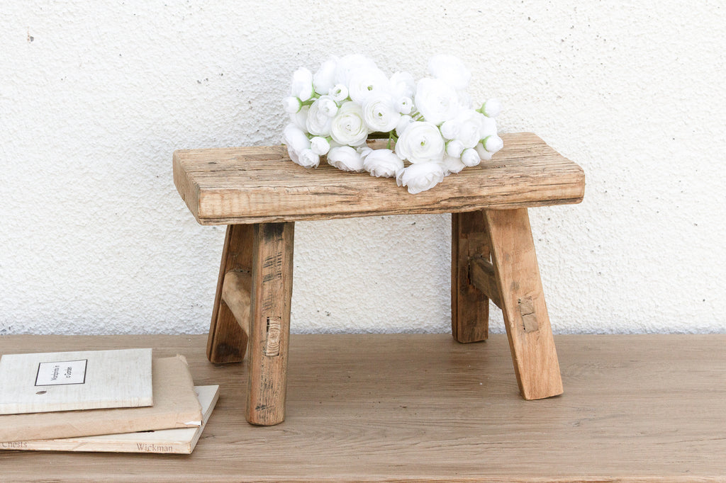 Handhewn Rustic & Charming Stool