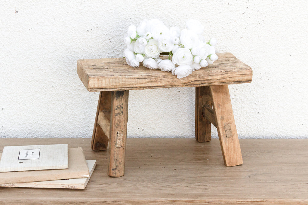 Handhewn Rustic & Charming Stool
