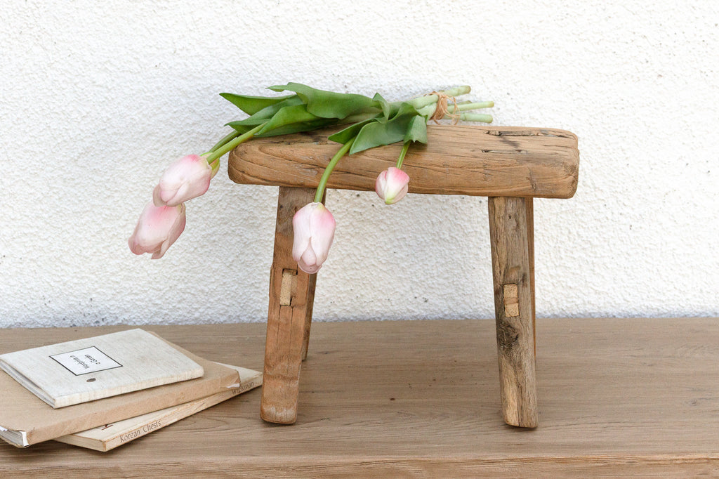 Vintage Small Country Milking Stool