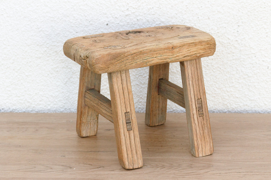 Petite Alpine Wood Milking Stool
