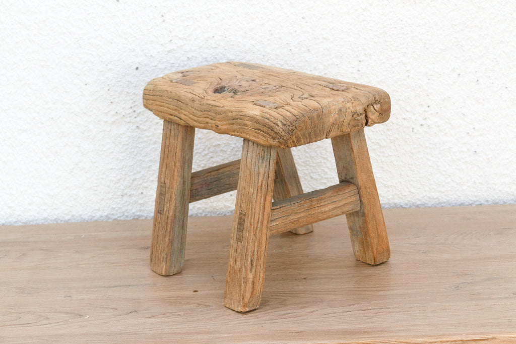Petite Alpine Wood Milking Stool
