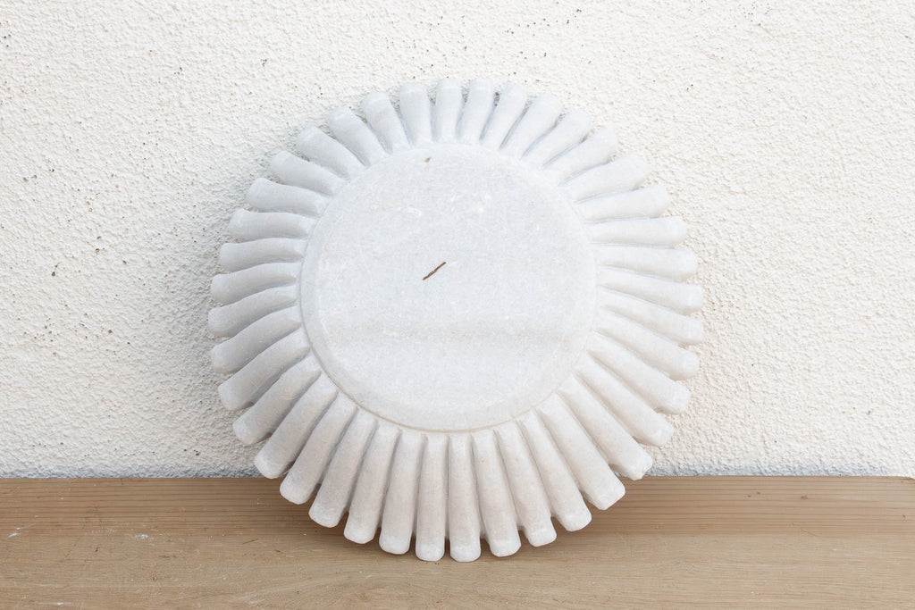 Grand Fluted Marble Catch-All