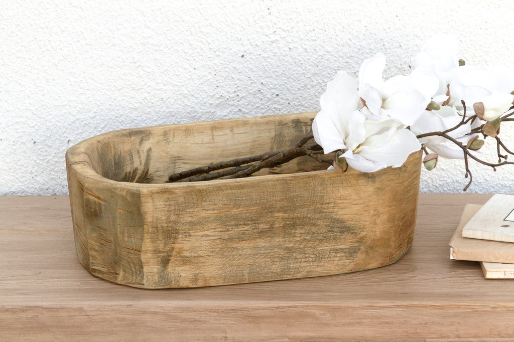 Early 20th Century Country Handhewn Basin