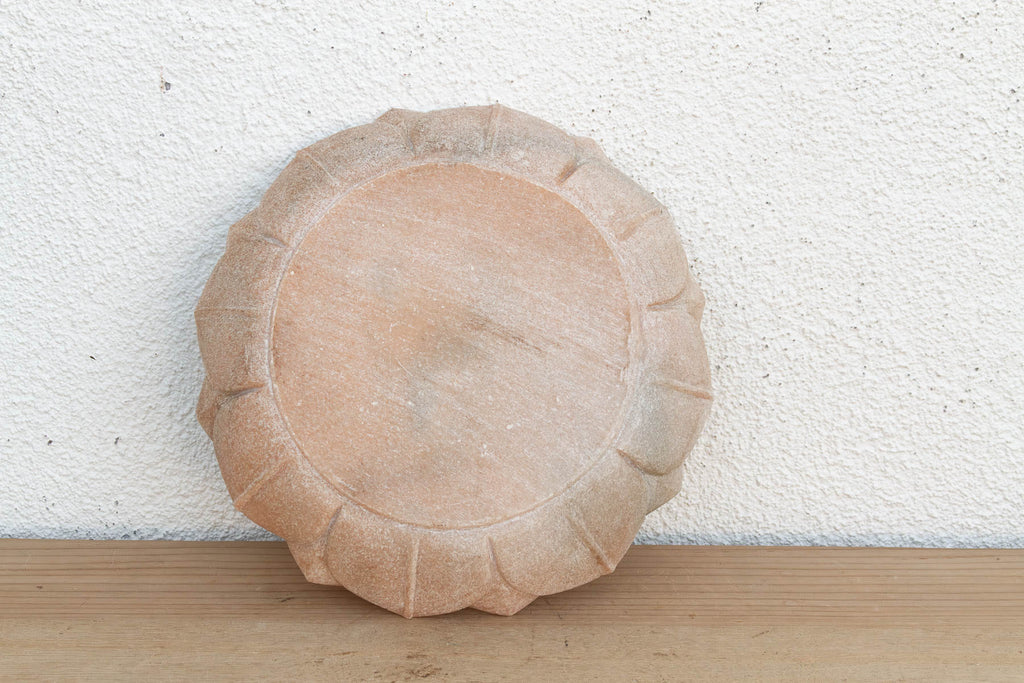 Blush Pink Stone Lotus Flower