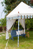 Blue Floral Indian Canopy Tent