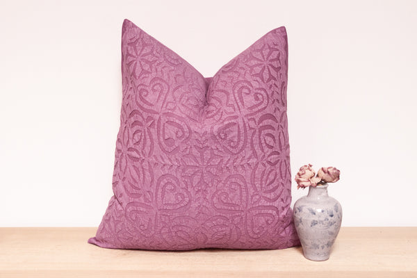 Mulberry Handmade Pillow Cover