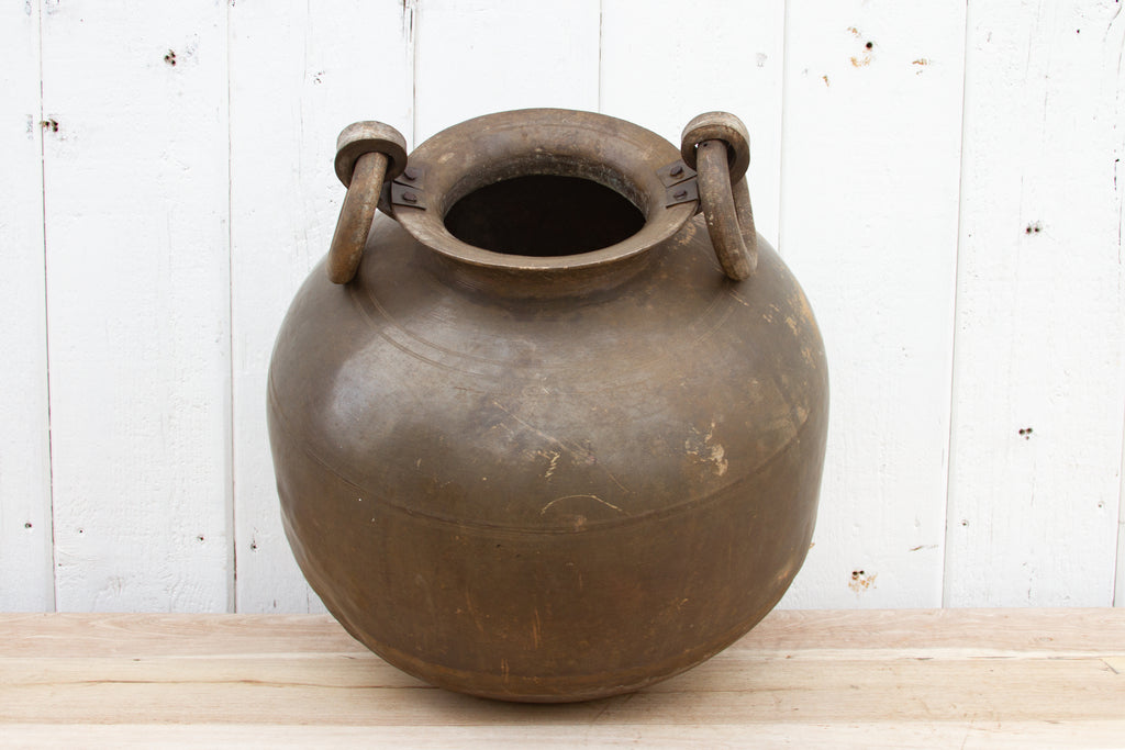 Handsome Indian Antique Brass Pot