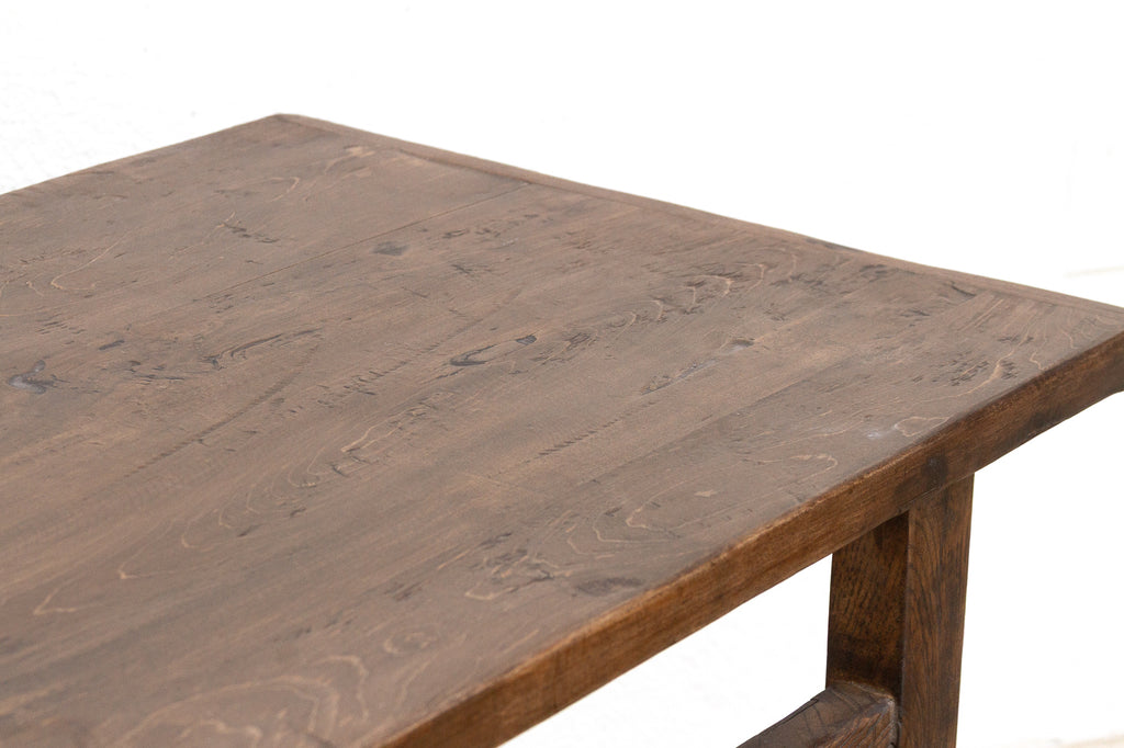 Reconstructed Rustic Warm Walnut Finish Console