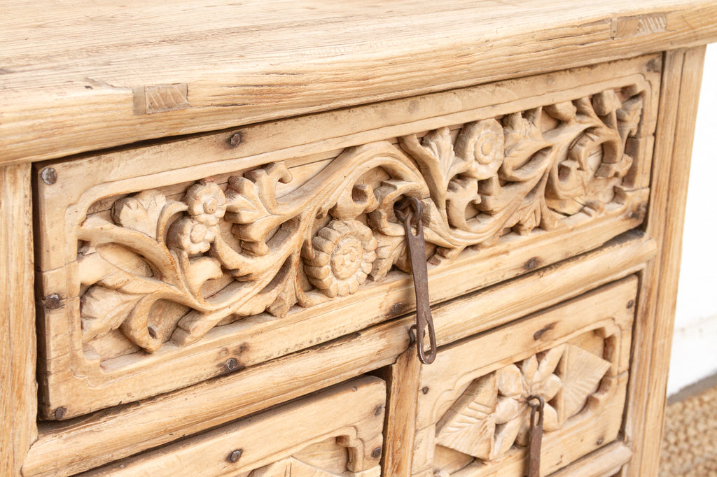 A Carved Relic, Antique Shanxi Dresser