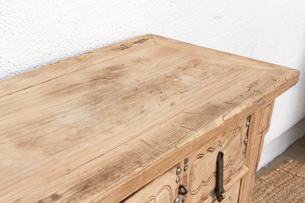Antique 5-Drawer Altar Dresser w/Sunbleach Finish