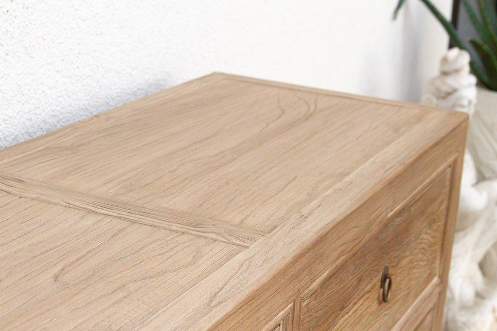 Contemporary Chest of Drawers from Old Elm