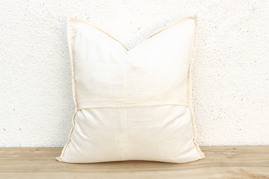 Diya Ivory Paisley Pillow Cover