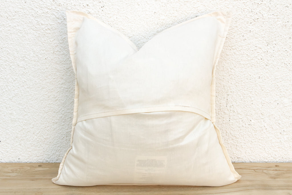 Ira Ivory Paisley Pillow Cover