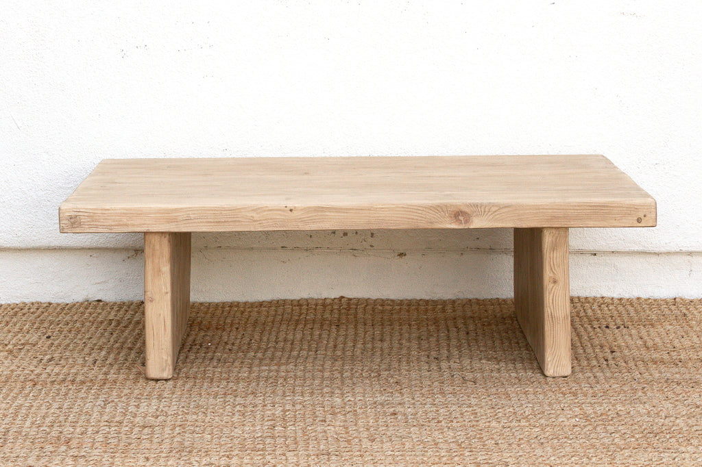 Primitive Coffee Table From Old Wood (Trade)