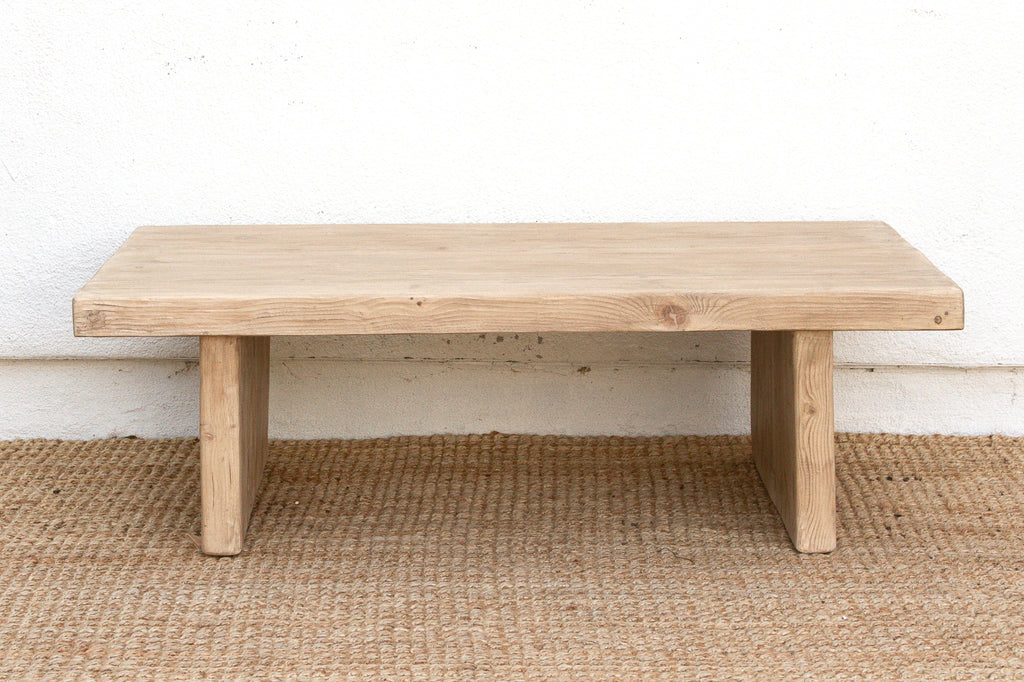 Primitive Coffee Table From Old Wood (Trade)