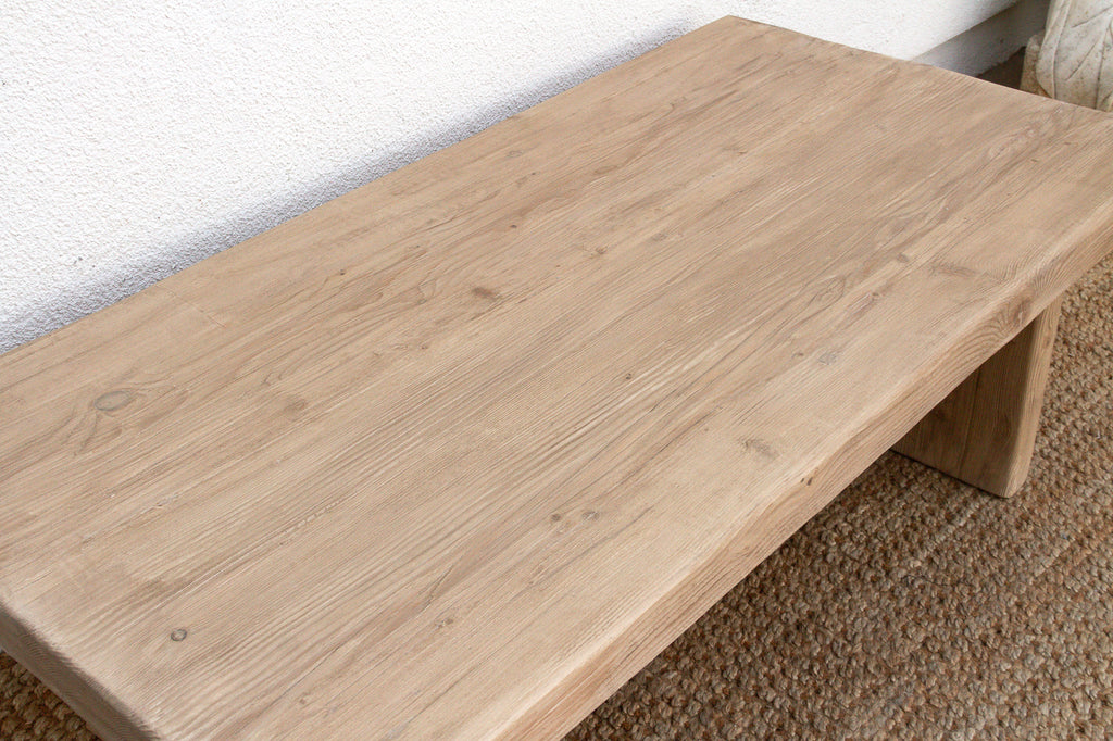 Primitive Coffee Table From Old Wood (Trade)