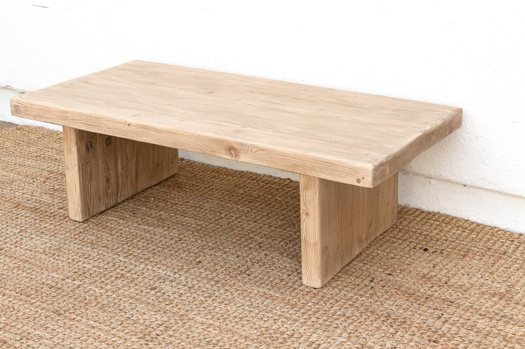 Primitive Coffee Table From Old Wood (Trade)