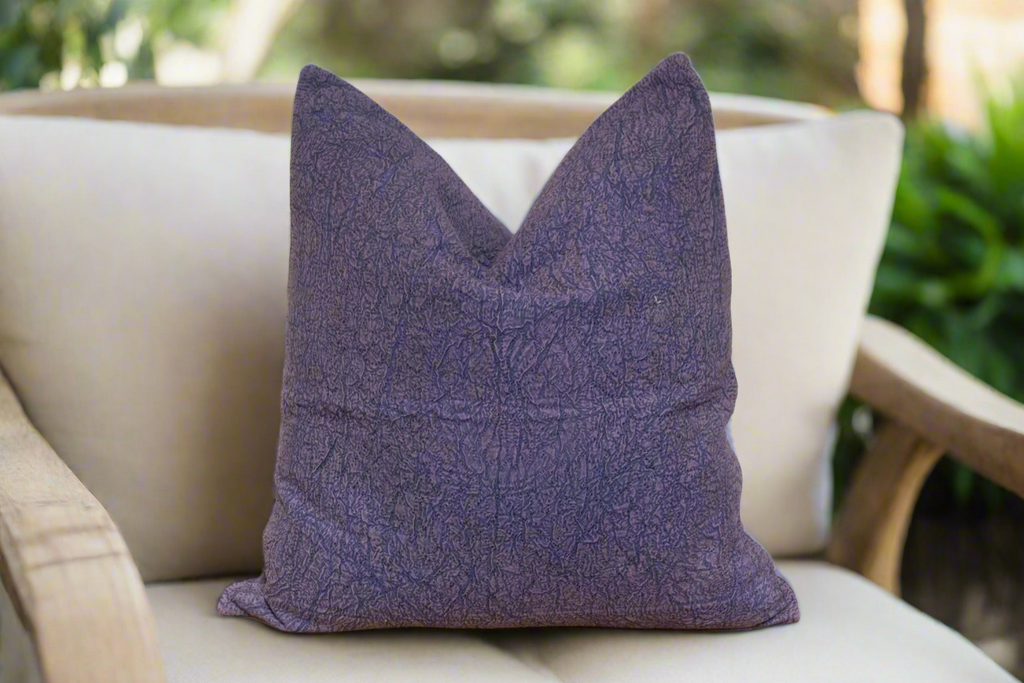 Eminence Hand-Stitched Pillow Cover