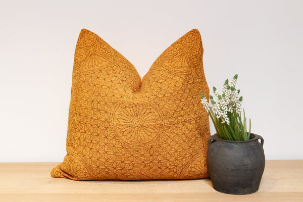 Amani Hand-Stitched Pillow Cover