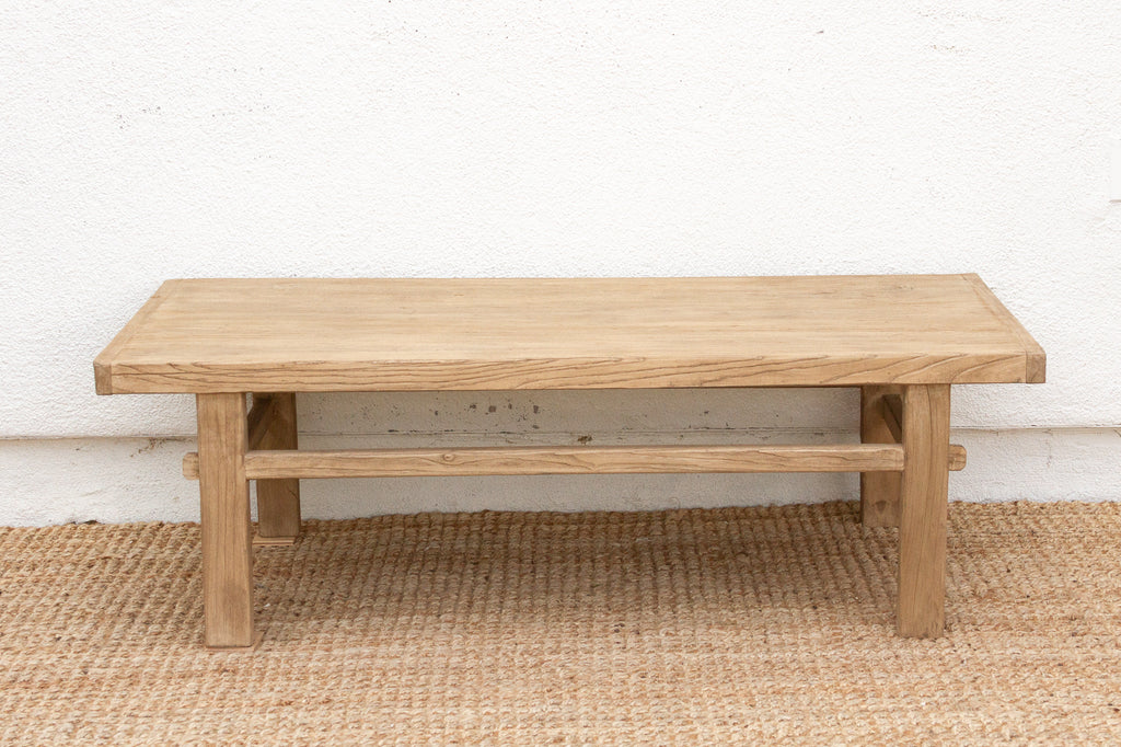 Rustic Elegant Reclaimed Wood Coffee Table (Trade)