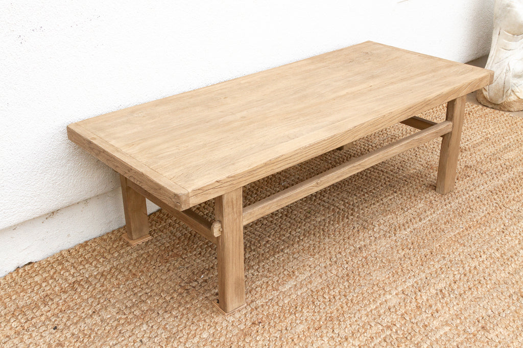 Rustic Elegant Reclaimed Wood Coffee Table (Trade)