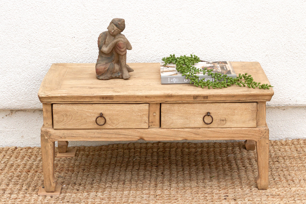 Antique Kang Two-Drawer Coffee Table