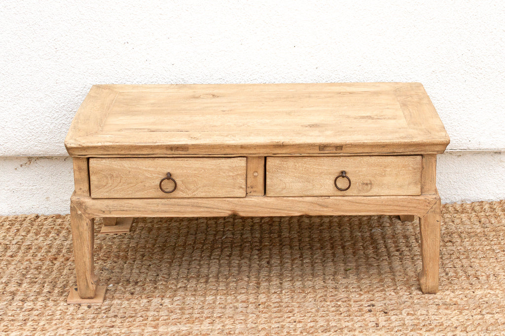 Antique Kang Two-Drawer Coffee Table