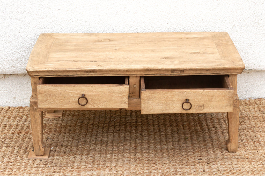 Antique Kang Two-Drawer Coffee Table