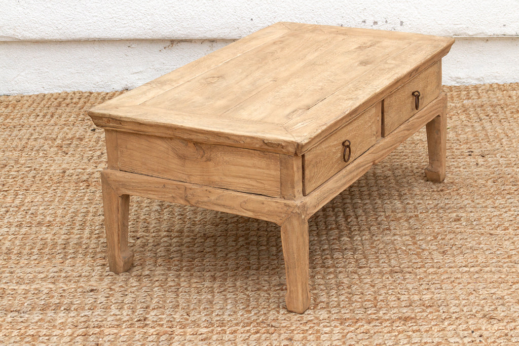 Antique Kang Two-Drawer Coffee Table