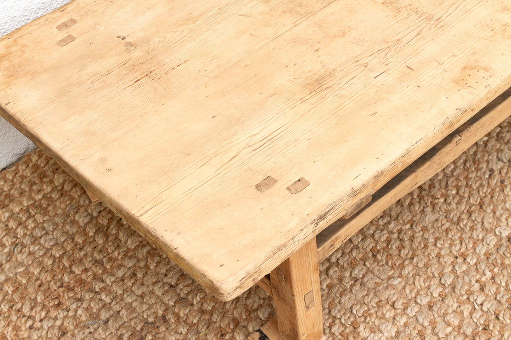 19th Century Rustic Low Kang Table
