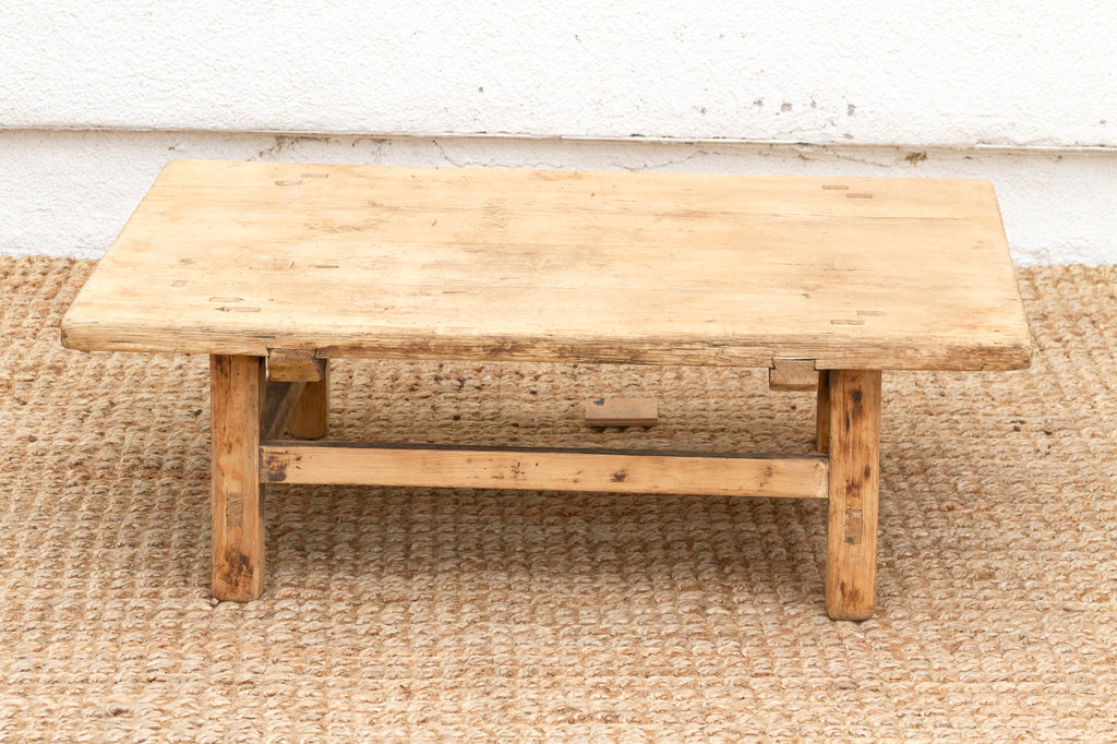 19th Century Rustic Low Kang Table
