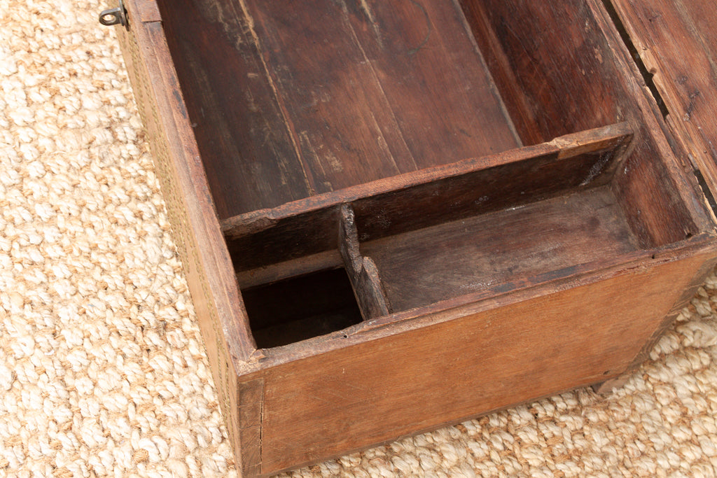Mid 20th Century British Colonial Teak Chest