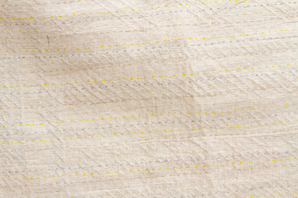 Bohemian Rhapsody Hand-stitched Cotton Kantha Bedcover (Trade)