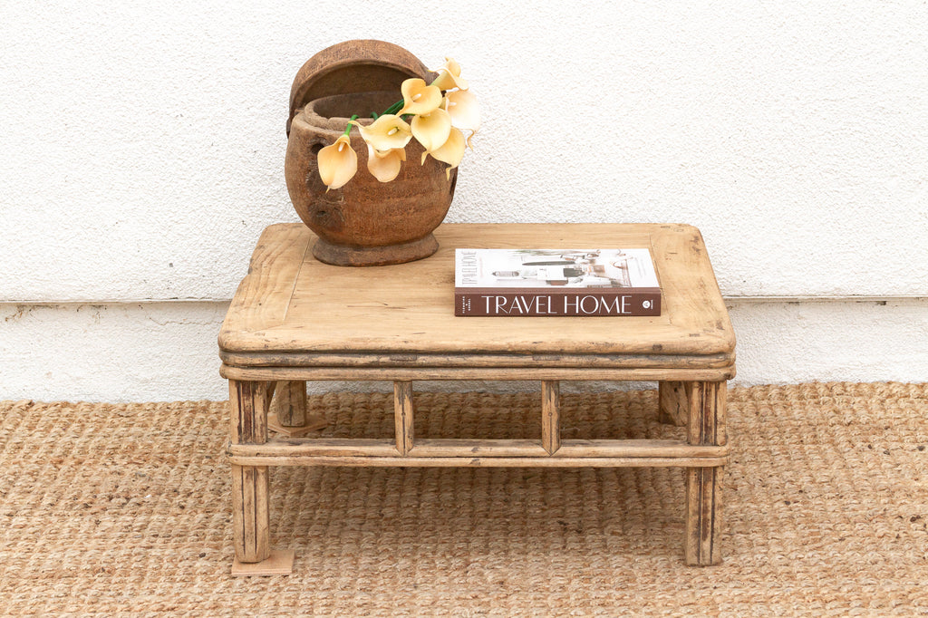 Early 1800's Antique Square Asian Table