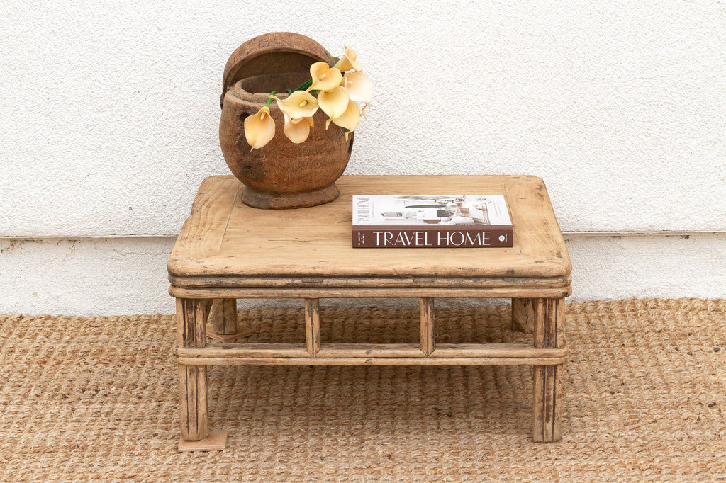 Early 1800's Antique Square Asian Table