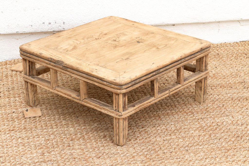 Early 1800's Antique Square Asian Table