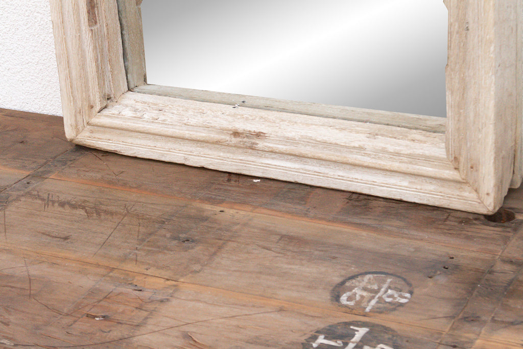 Grand Sun Bleached Architectural Teak Mirror (Trade)