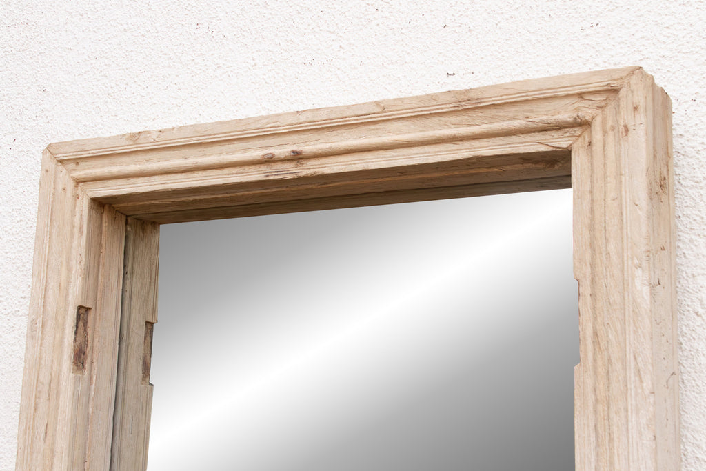 Grand Sun Bleached Architectural Teak Mirror (Trade)