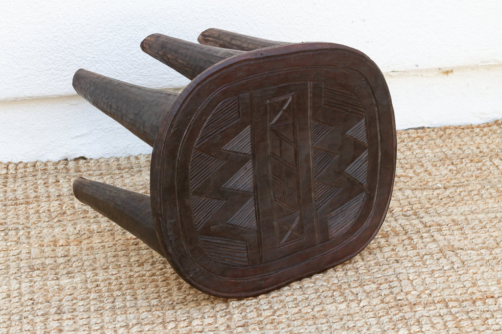 Authentic African Stool Authentic African Tribal Stool (Trade)– DE-COR | Globally Inspired