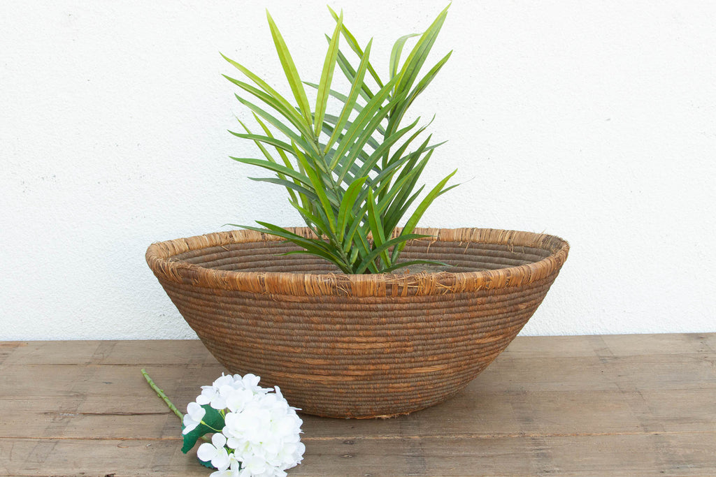 Large Antique Nomadic Harvest Bowl