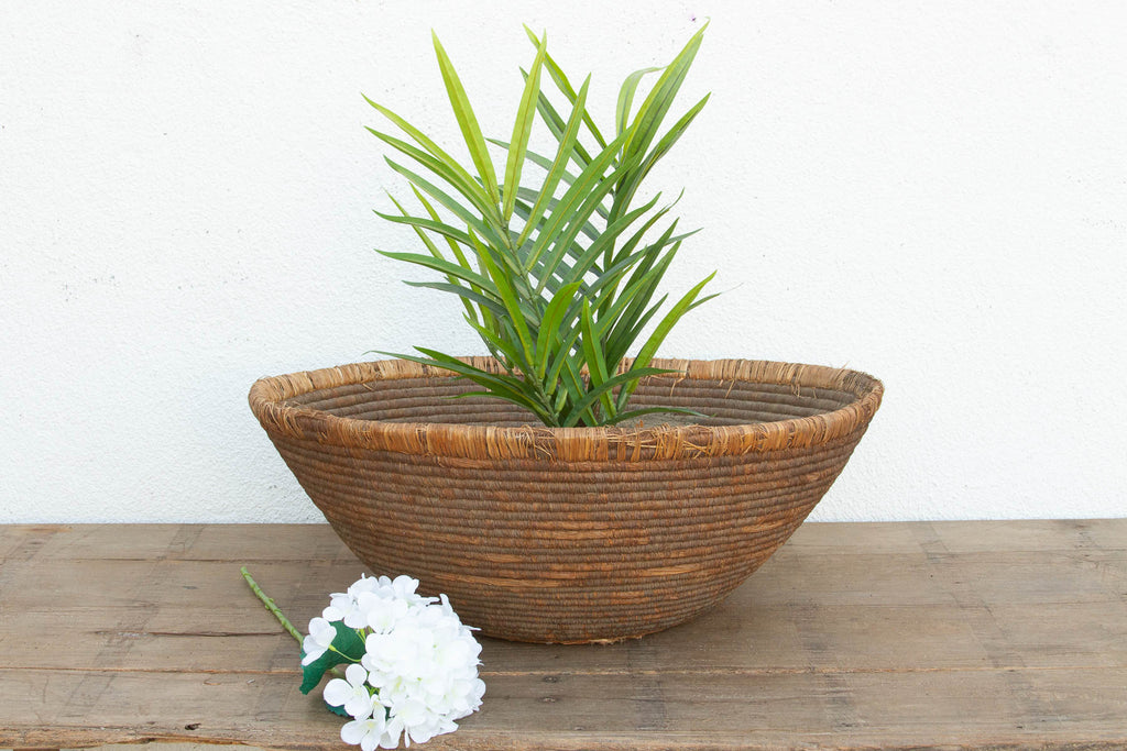 Large Antique Nomadic Harvest Bowl