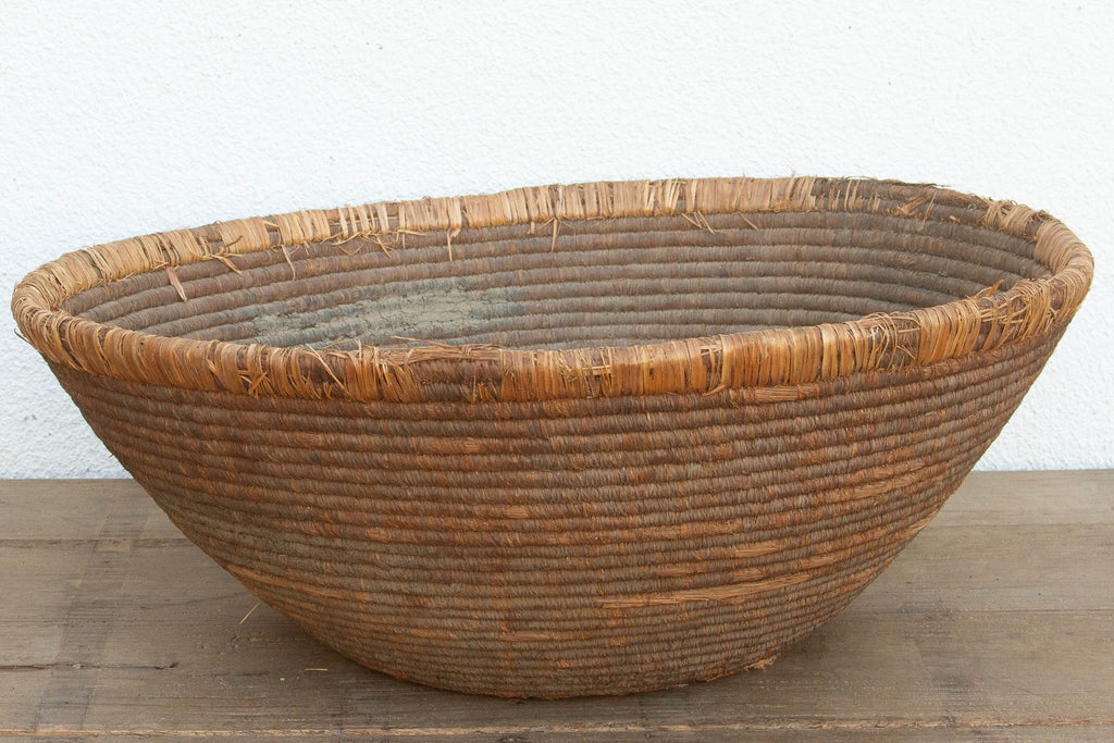 Large Antique Nomadic Harvest Bowl