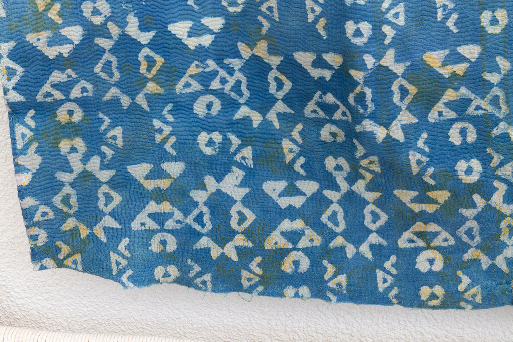 Constellation Vintage Indigo Printed Throw (Trade)