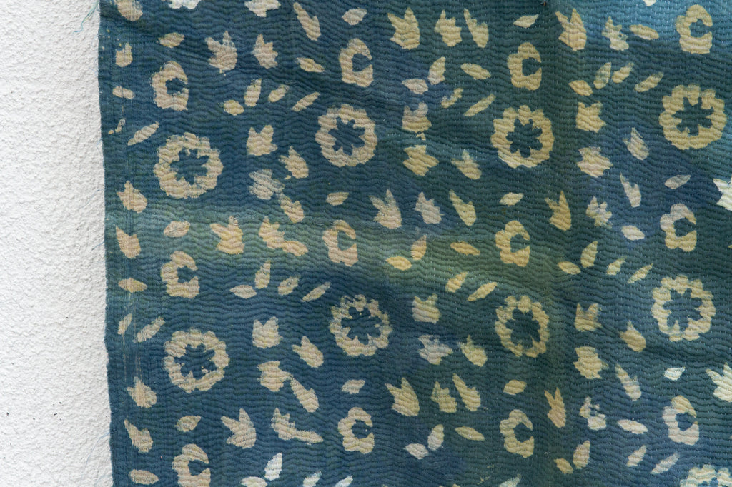 Constellation Vintage Indigo Printed Throw (Trade)